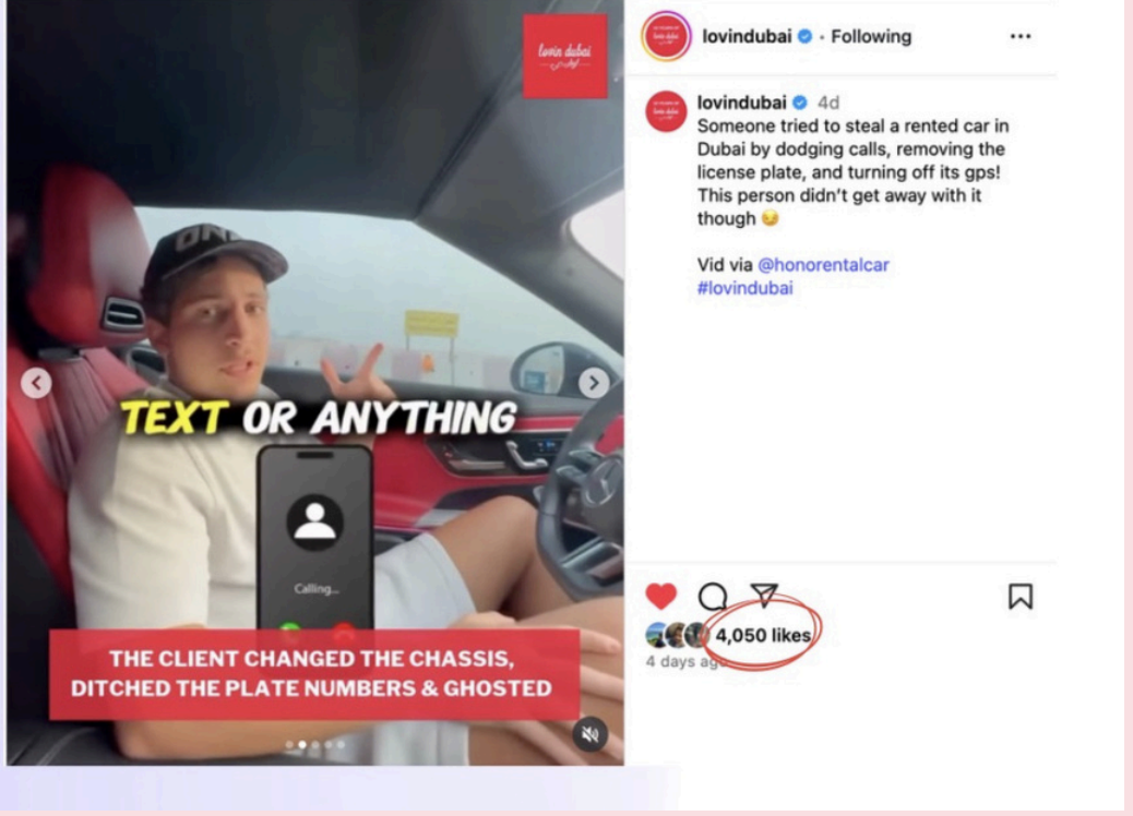 Lovin Dubai Feature — 4,050 Likes